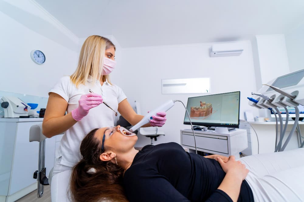 Para que serve o escaneamento intraoral no fluxo digital